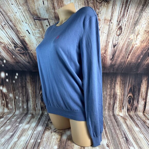 Ralph Lauren Sport Womens Size L?? X Large?? Blue Lightweight Sweater Top - Picture 4 of 9